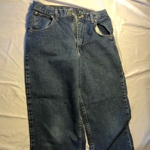 Wrangler blue jeans